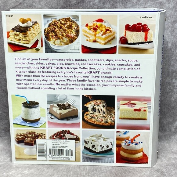 Kraft Recipe Collection Binder Featuring Jell-O, Velveeta & Nabisco Recipes - Picture 8 of 10